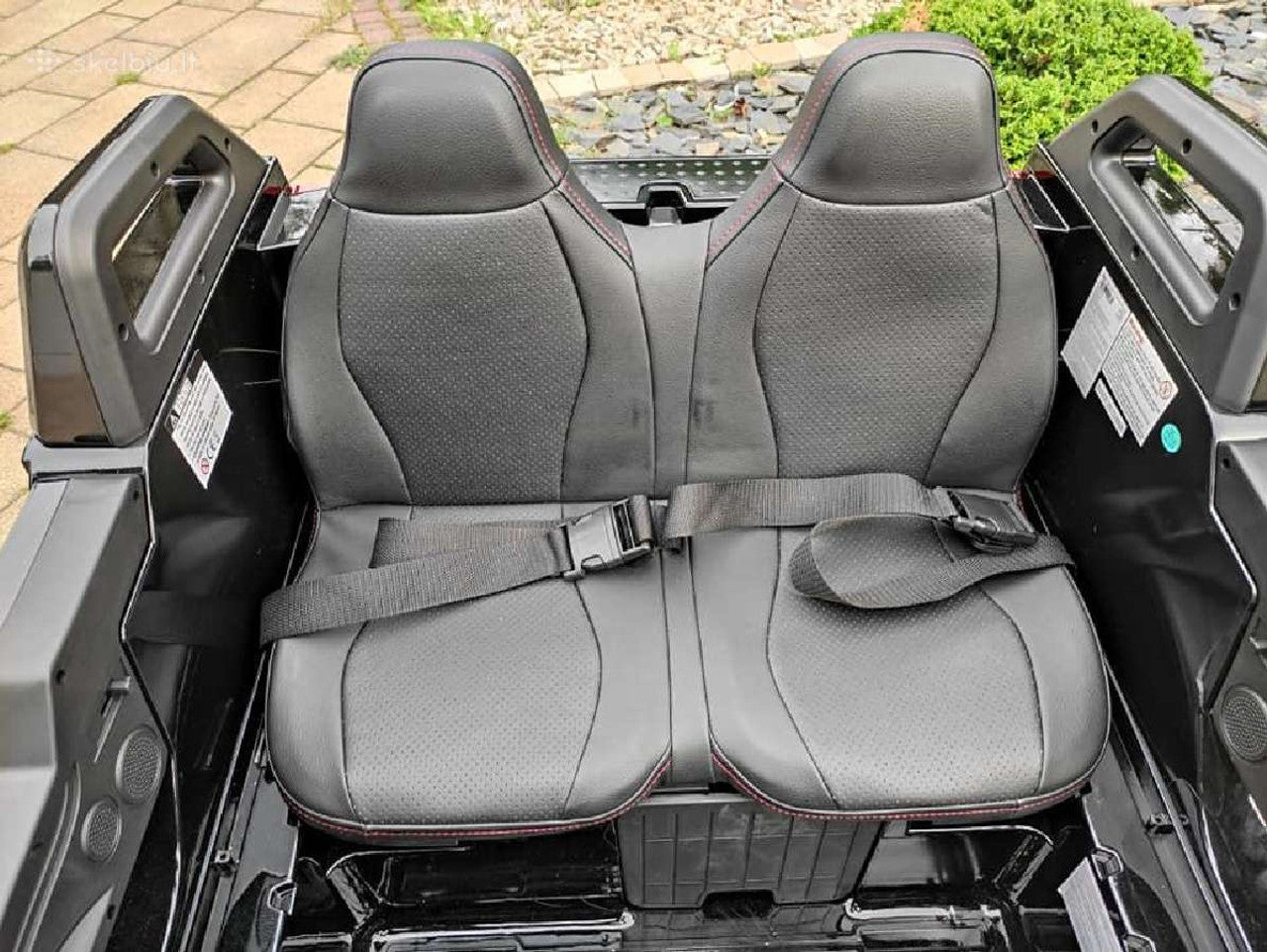 Clash XL 24V Electric Ride On Buggy Black