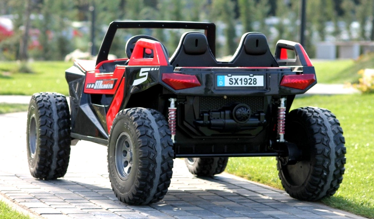 Clash XL 24V Electric Ride On Buggy Red