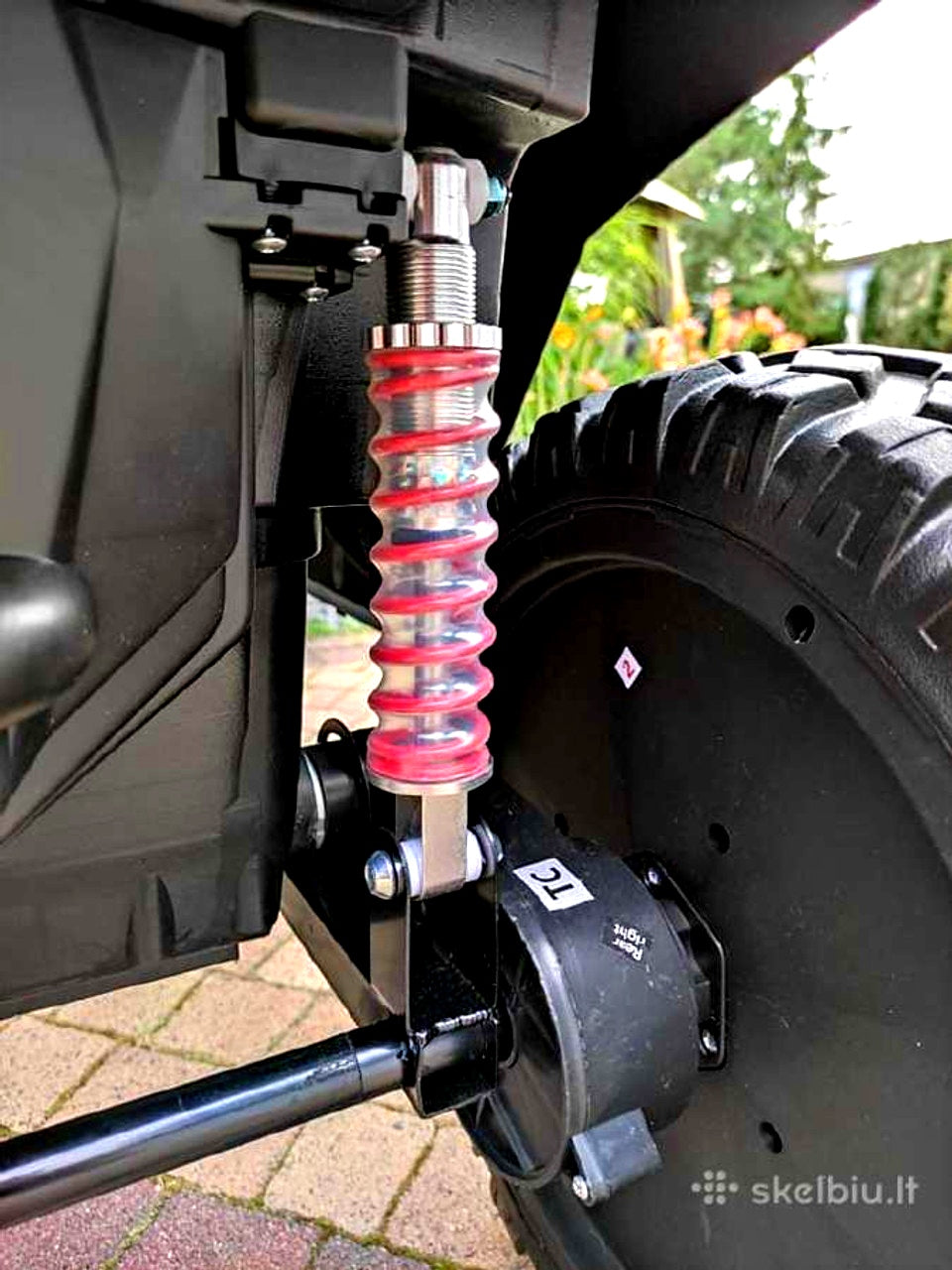 Clash XL 24V Electric Ride On Buggy Red