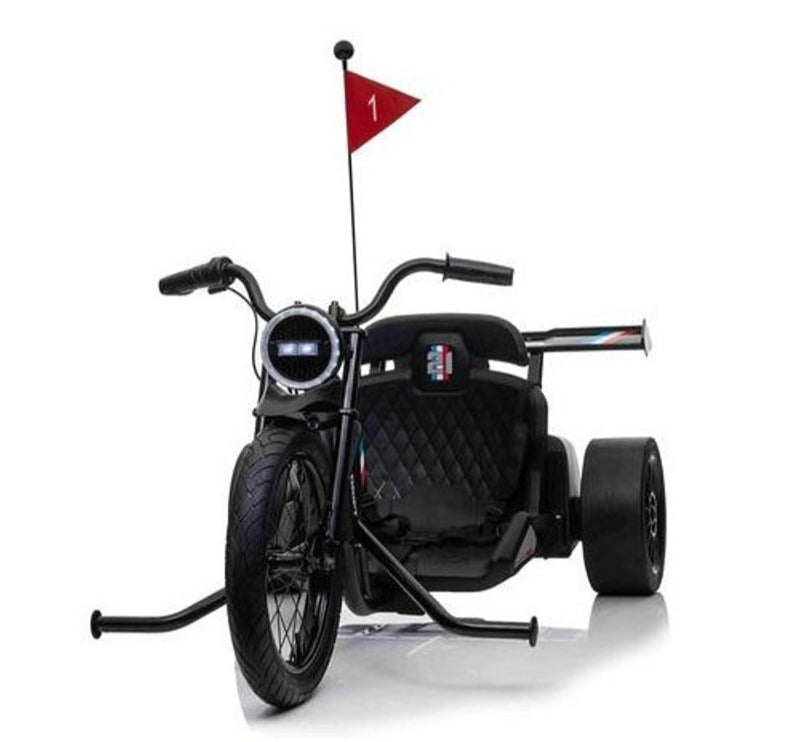 Drift 24V Electric Ride On Trike Black