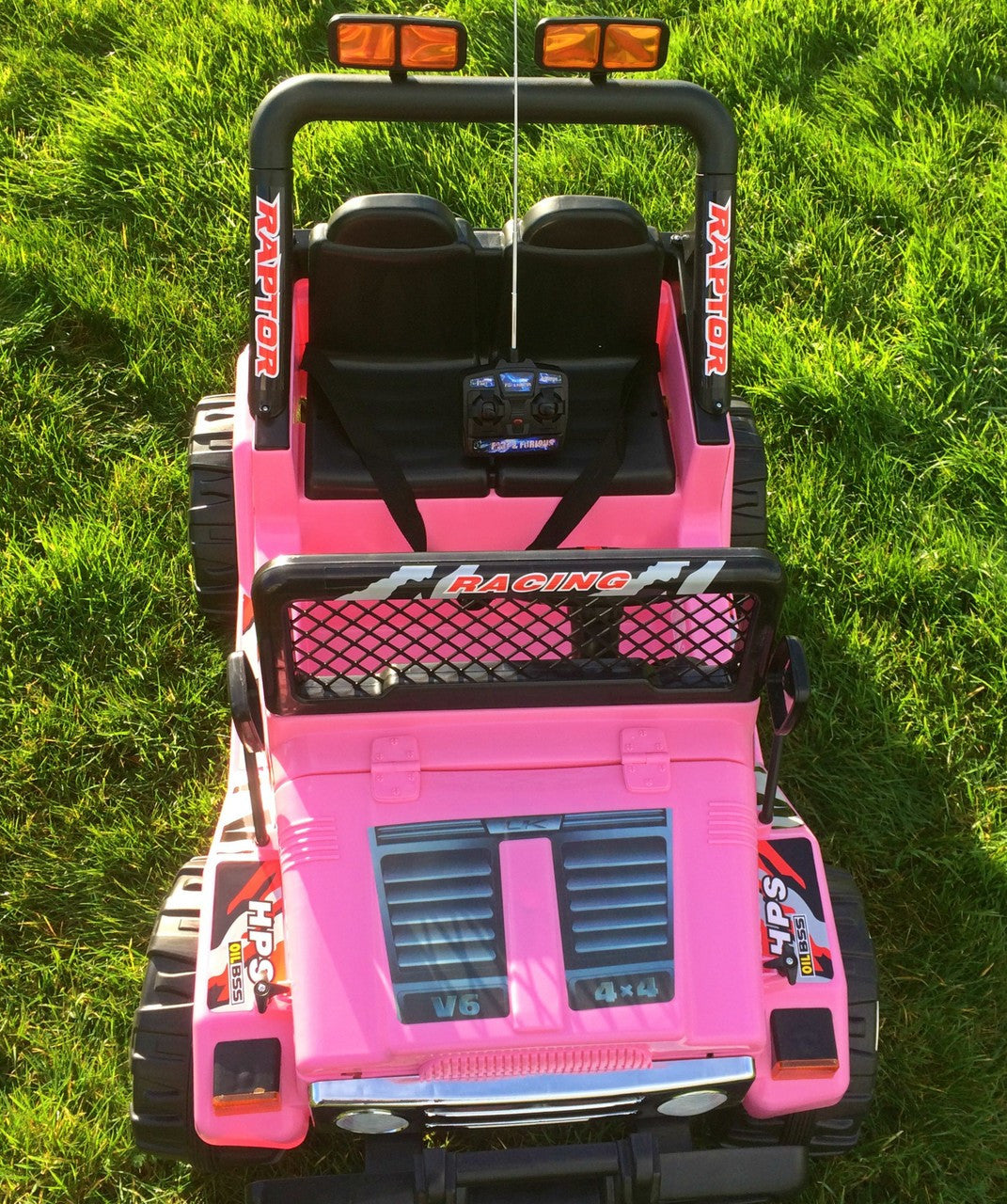 Drifter Raptor Powerful 12V Electric Ride On Jeep PINK