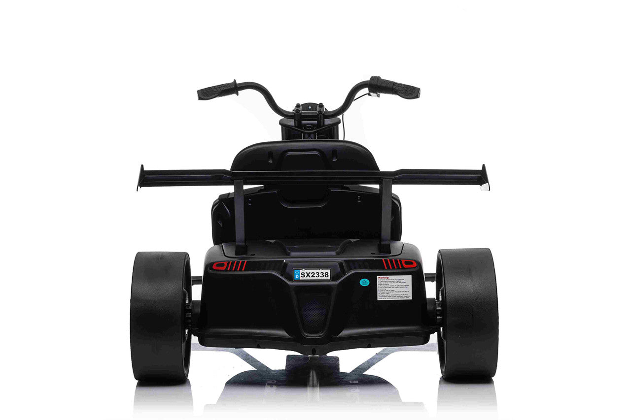 Drift 24V Electric Ride On Trike Black