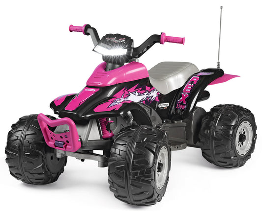 Peg Perego Corral T-rex 12v Pink Quad