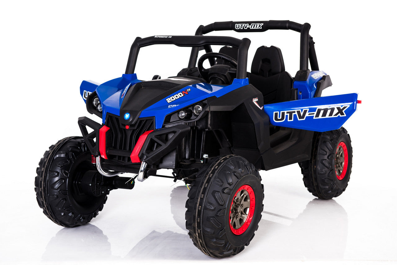Ground Commander 24V Electric Ride On Buggy Blue
