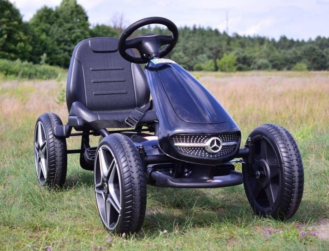 Mercedes Benz go kart - black