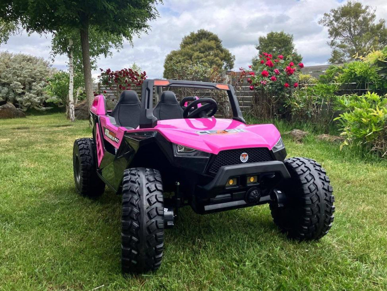 Clash XL 24V Electric Ride On Buggy Pink