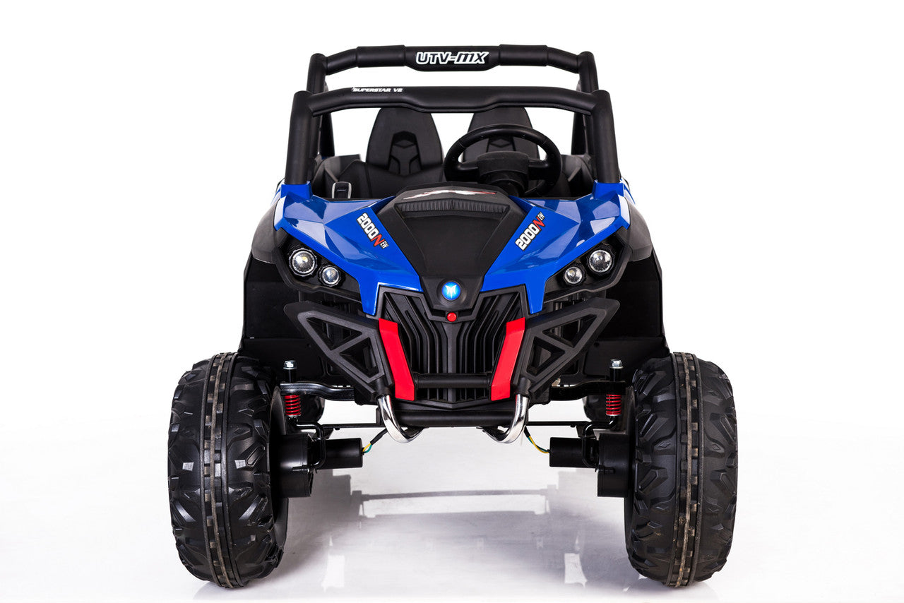 Ground Commander 24V Electric Ride On Buggy Blue