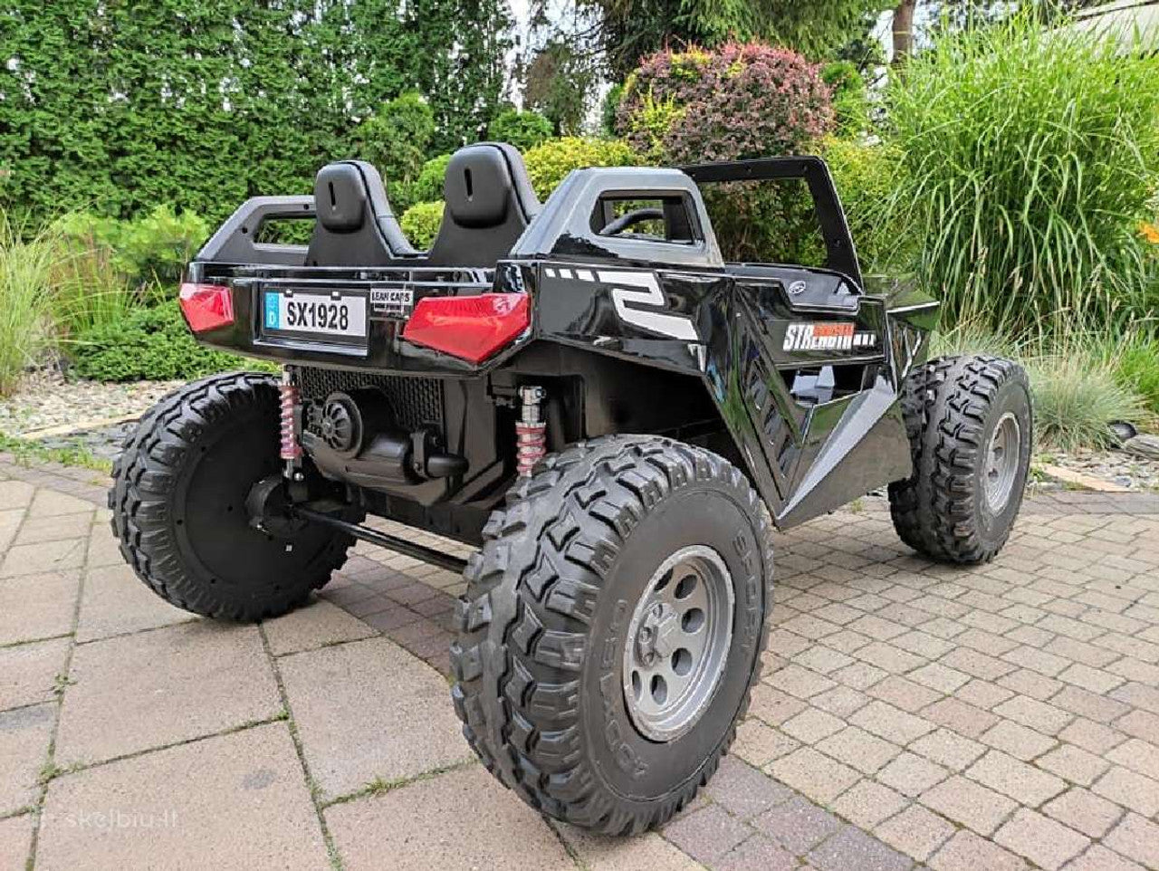 24v Clash XL Electric Ride On Buggy Black
