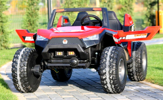 Clash XL 24V Electric Ride On Buggy Red