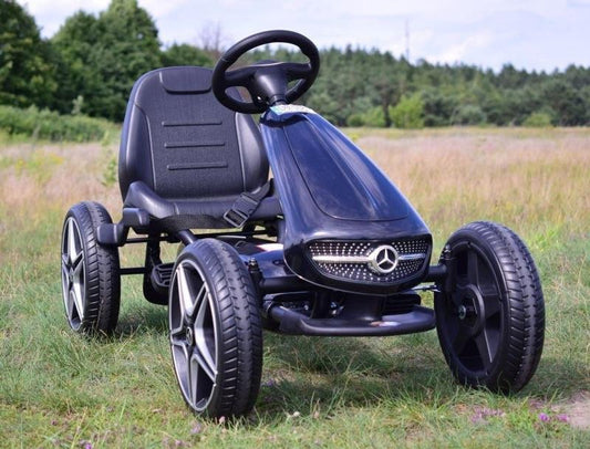 Mercedes Benz go kart - black