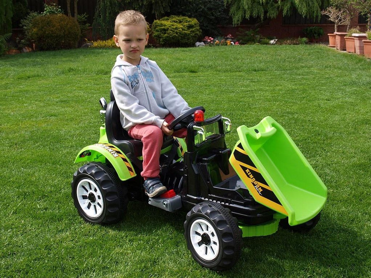Kingdom 12V Electric Dumper Green