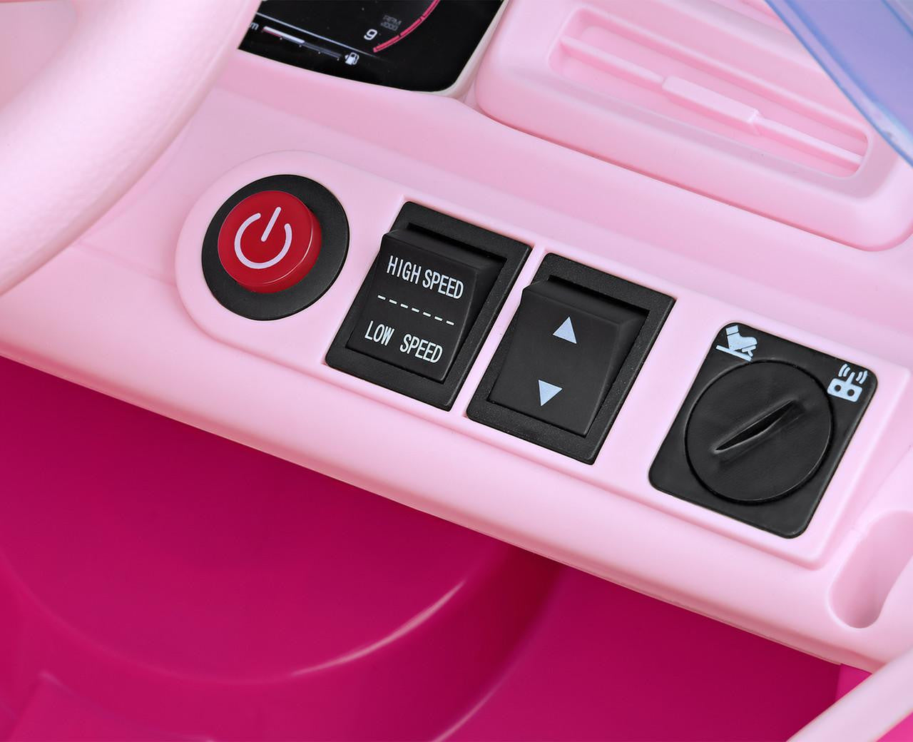 Peg Perego Barbie RC 12V Electric Ride On Car