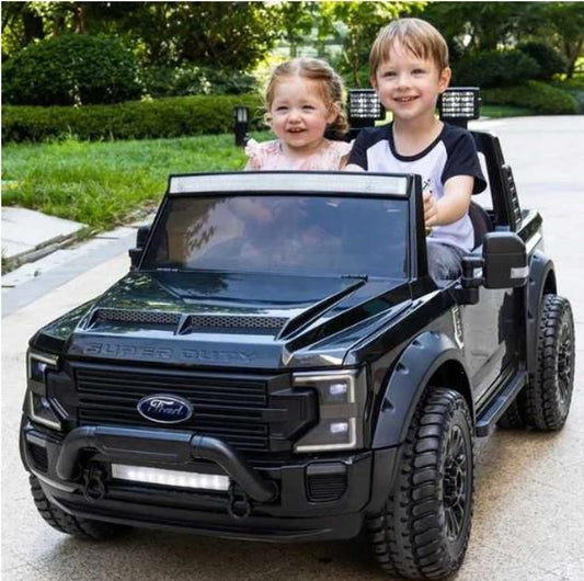 Super Duty F450 24V Electric Ride On Jeep Black