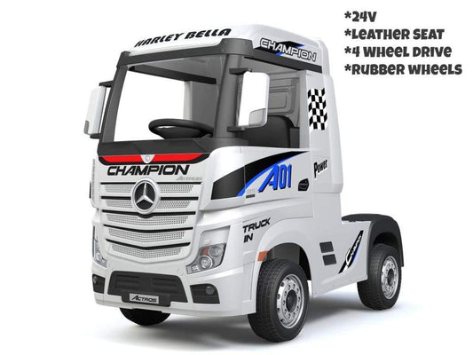Licensed Mercedes Benz Actros 24V Electric Ride On Truck