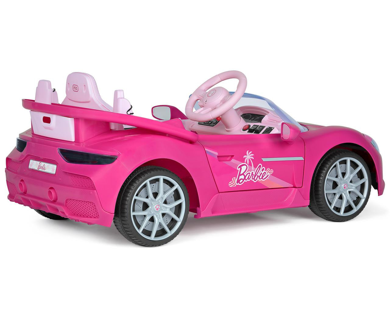 Peg Perego Barbie RC 12V Electric Ride On Car
