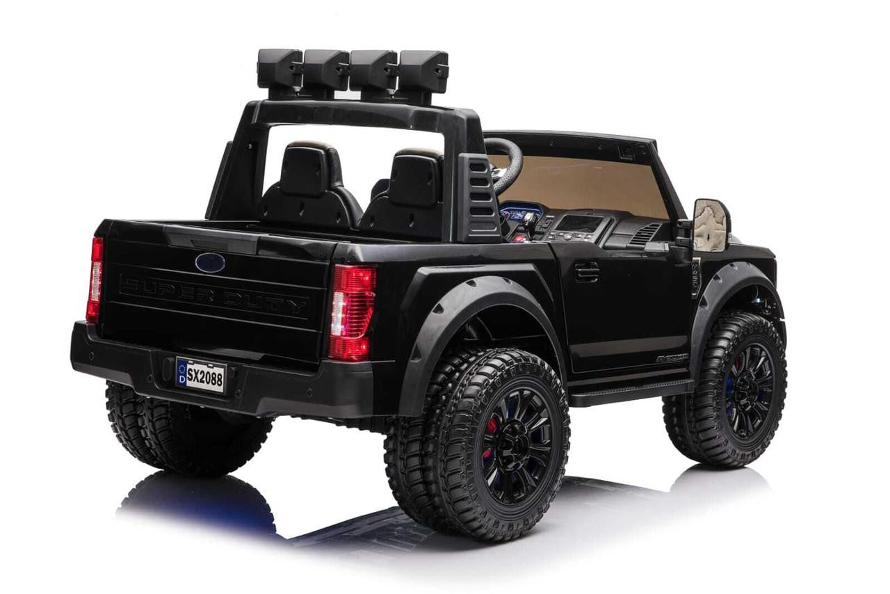 Super Duty F450 24V Electric Ride On Jeep Black